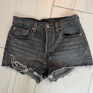 Levi’s Hi Rise Denim Shorts